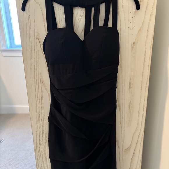 Strappy Little Black Dress - Picture 3 of 6